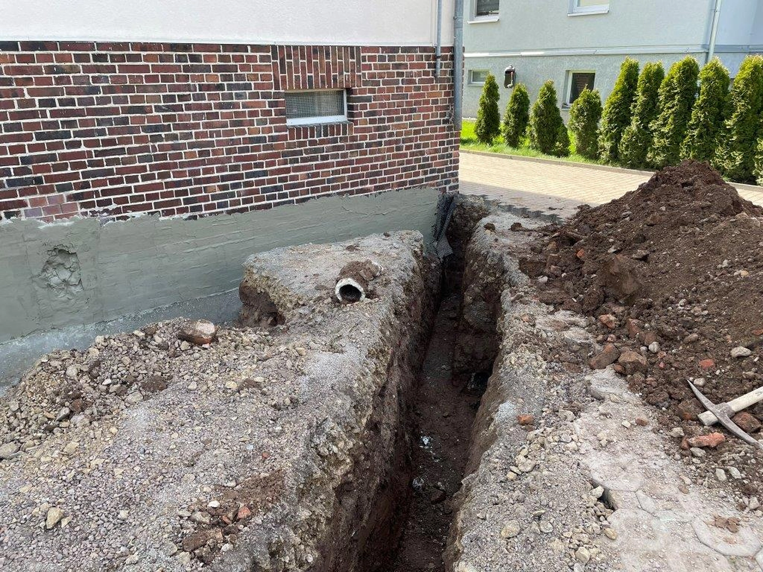 Dienstleistungszentrum Glauchau — Bau — Glauchau