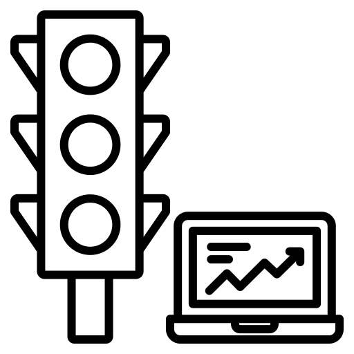 Verkehrsleitertätigkeiten Symbol Dienstleistungszentrum Glauchau — Bau — Glauchau