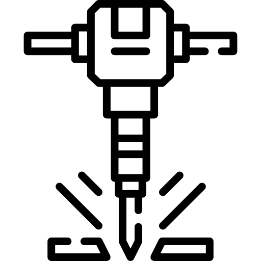 Abriss- und Entkernungsarbeiten Symbol Dienstleistungszentrum Glauchau — Bau — Glauchau